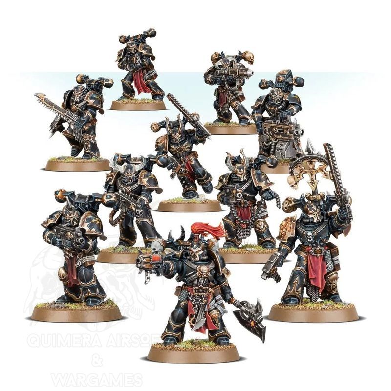 Alternative view of Chaos Space Marines Squad