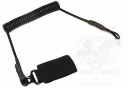 Cordon Antiperdida Lanyard Deluxe para pistola - Negro