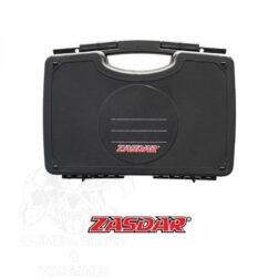 Maletin para arma corta 300x220x80mm Zasdar - Negro
