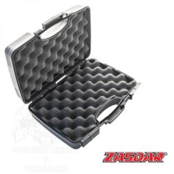 Maletin para arma corta 300x220x80mm Zasdar - Negro - Imagen 4