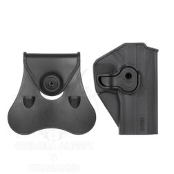 Pistolera Rigida para USP/USP Compact Amomax - Negro - Imagen 9