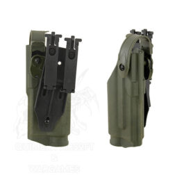 Plataforma de acople molle para pistoleras - Negro - Imagen 8