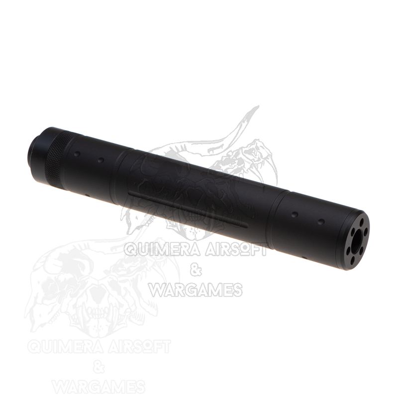 Silenciador 195x32mm Tipo D M-Etal - Negro