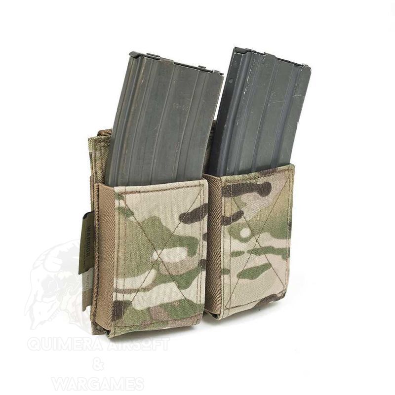 Alternative view of Double elastic mag pouch Warrior - Multicam