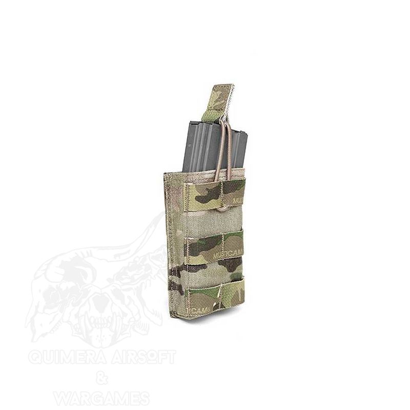 Alternative view of Single molle Open 5.56mm Mag/bungee retention Warrior - Multicam