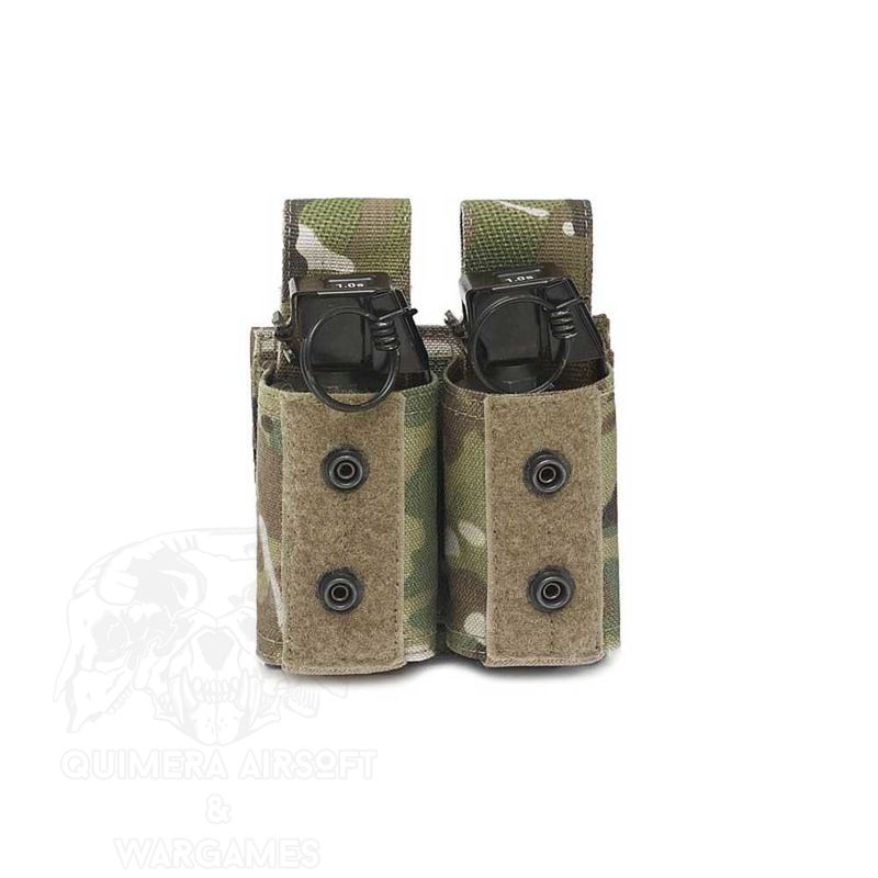 Alternative view of Double 40mm Grenade/Small NICO Flash Bang Pouch Warrior - Multicam