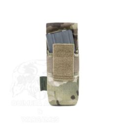 Double M4 5.56mm Mag Pouch/Non slip Retention Warrior - Multicam - Imagen 3