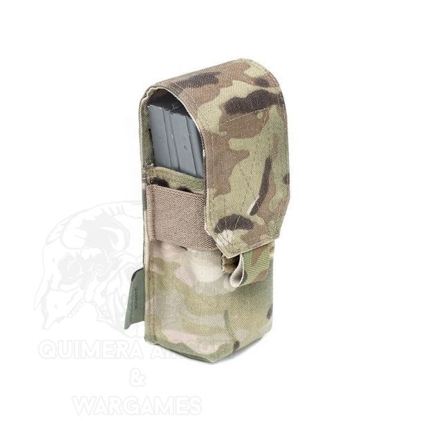 Double M4 5.56mm Mag Pouch/Non slip Retention Warrior - Multicam