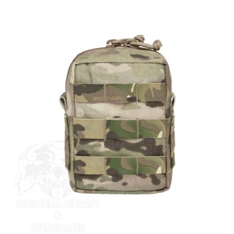 Alternative view of Small Molle Utility Pouch Zipped Warrior - Multicam