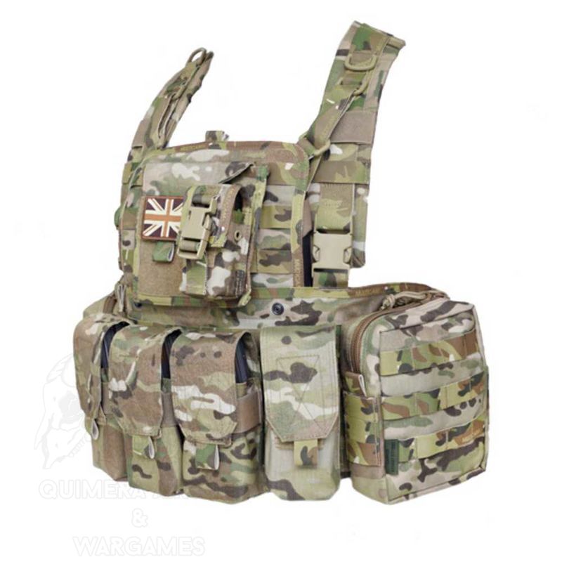 Medium Molle Utility Pouch Zipped Warrior - Multicam - Imagen 2