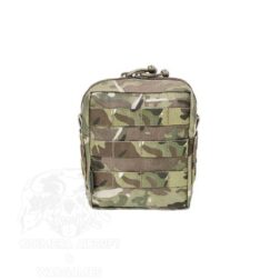 Medium Molle Utility Pouch Zipped Warrior - Multicam