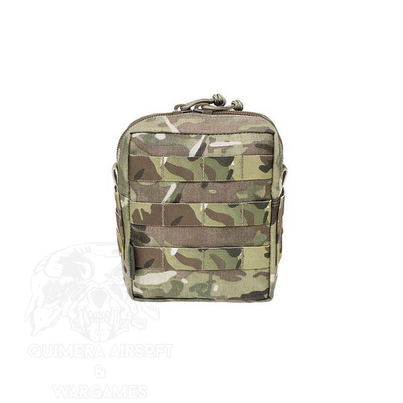 Medium Molle Utility Pouch Zipped Warrior - Multicam
