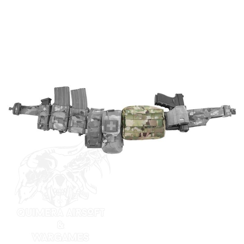 Small Horizontal Molle Pouch Zipped Warrior - Multicam - Imagen 3