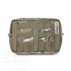 Large Horizontal Molle Utility Pouch Zipped Warrior - Multicam - Imagen 5