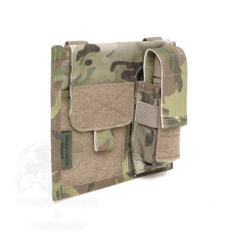 Alternative view of Large Admin Panel with molle Warrior - Multicam