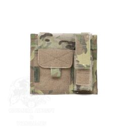 Large Admin Panel with molle Warrior - Multicam
