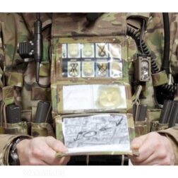 Front Opening Admin Pouch with Fold out sleeves Warrior - Multicam - Imagen 9
