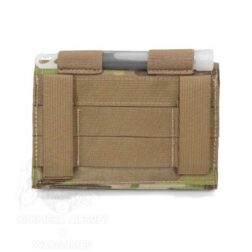 Alternative view of Front Opening Admin Pouch with Fold out sleeves Warrior - Multicam