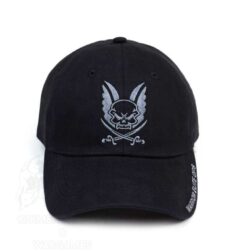 Alternative view of Gorra con logo bordado Warrior - Negro