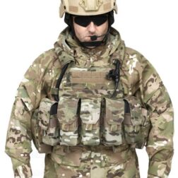 Triple Double Covered M4 5.56mm 6 Mags Pouch / Non Slip Retention Warrior - Multicam - Imagen 3