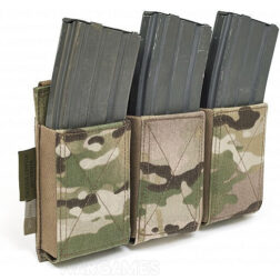 Alternative view of Triple elastic mag pouch Warrior - Multicam