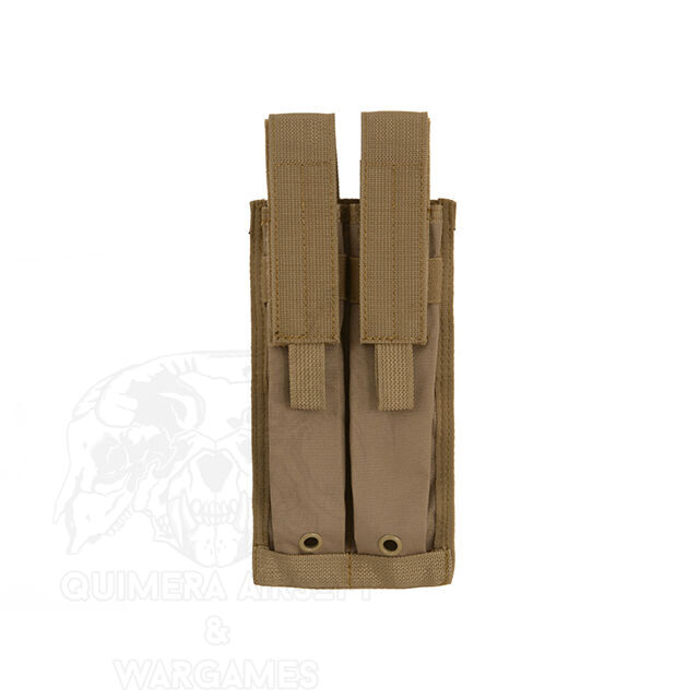 8 Fields Pouch doble cubierto para cargador de SMG - Coyote