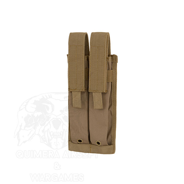 Alternative view of 8 Fields Pouch doble cubierto para cargador de SMG - Coyote