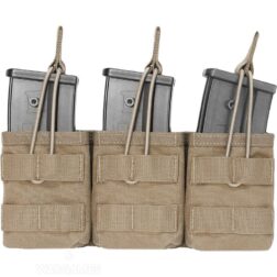 Triple molle Open G36 Mag/bungee retention Warrior - Coyote