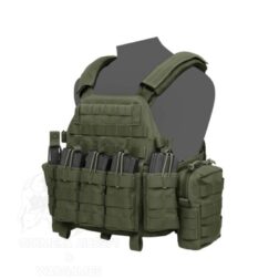 Alternative view of DCS Plate Carrier y pack de pouches abiertos para 5.56 Warrior - OD - L