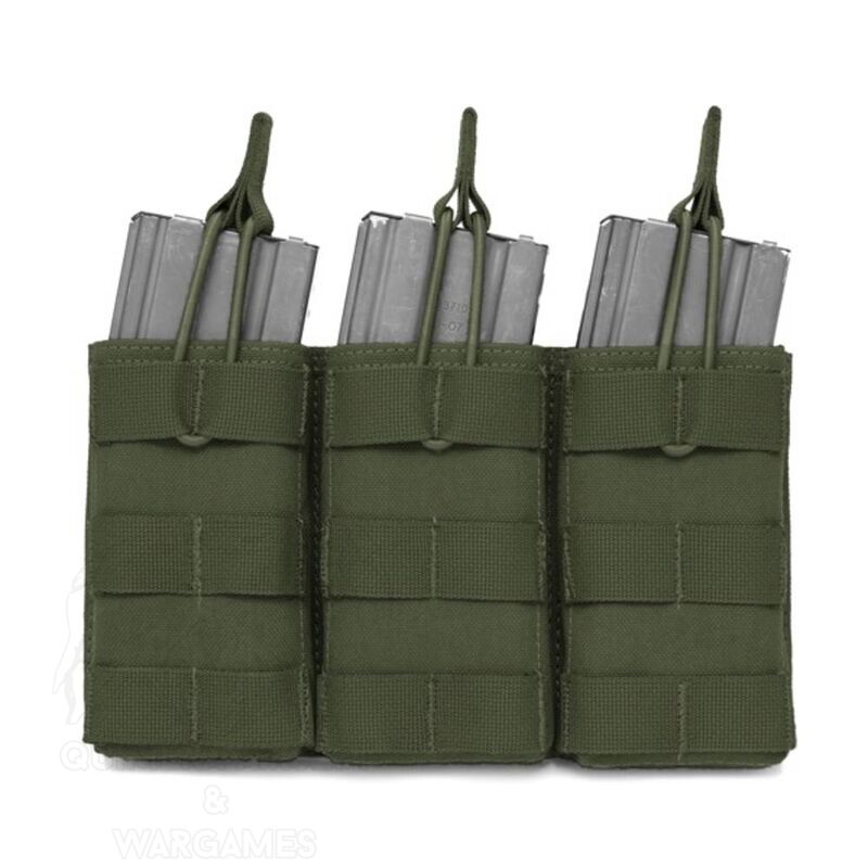 DCS Plate Carrier y pack de pouches abiertos para 5.56 Warrior - OD - L - Imagen 5