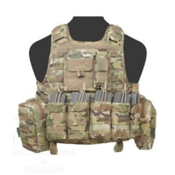 Triple molle Open M4 5.56 Mag/bungee retention Warrior - Multicam - Imagen 5