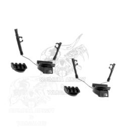 Alternative view of Kit de adaptadores Comtac para casco Z-tactical - Negro