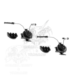 Kit de adaptadores Comtac para casco Z-tactical - Negro - Imagen 3
