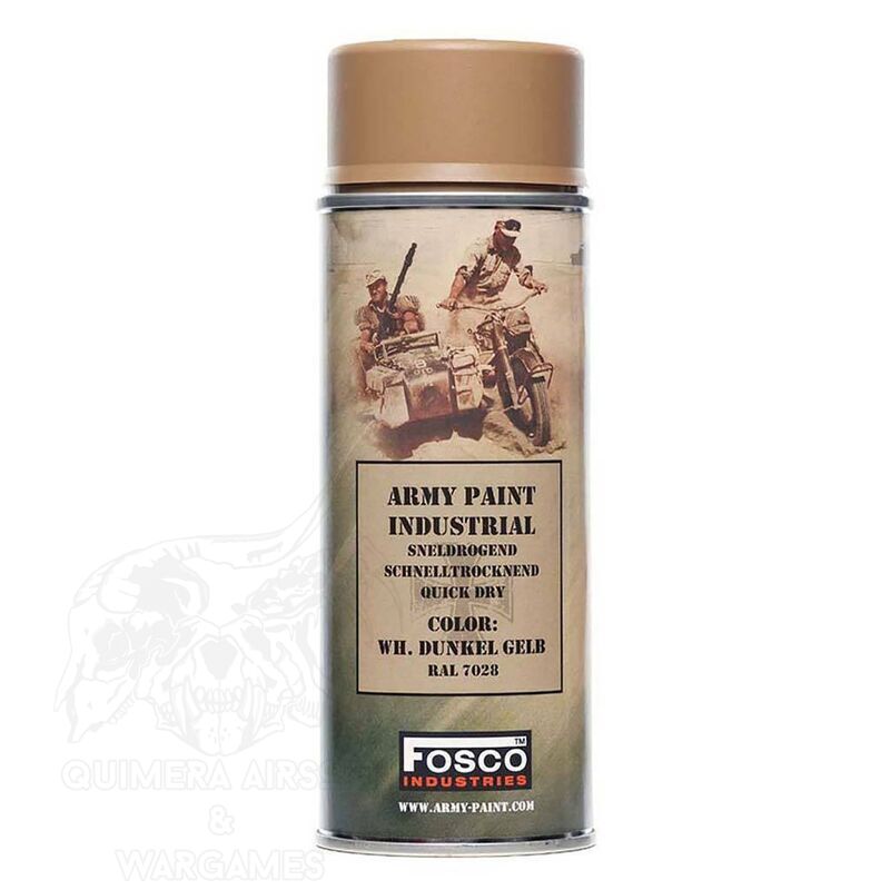 Pintura en spray 400ml Fosco - DK Gelb