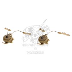 Kit de adaptadores Comtac para casco Ztactical - Dark Earth