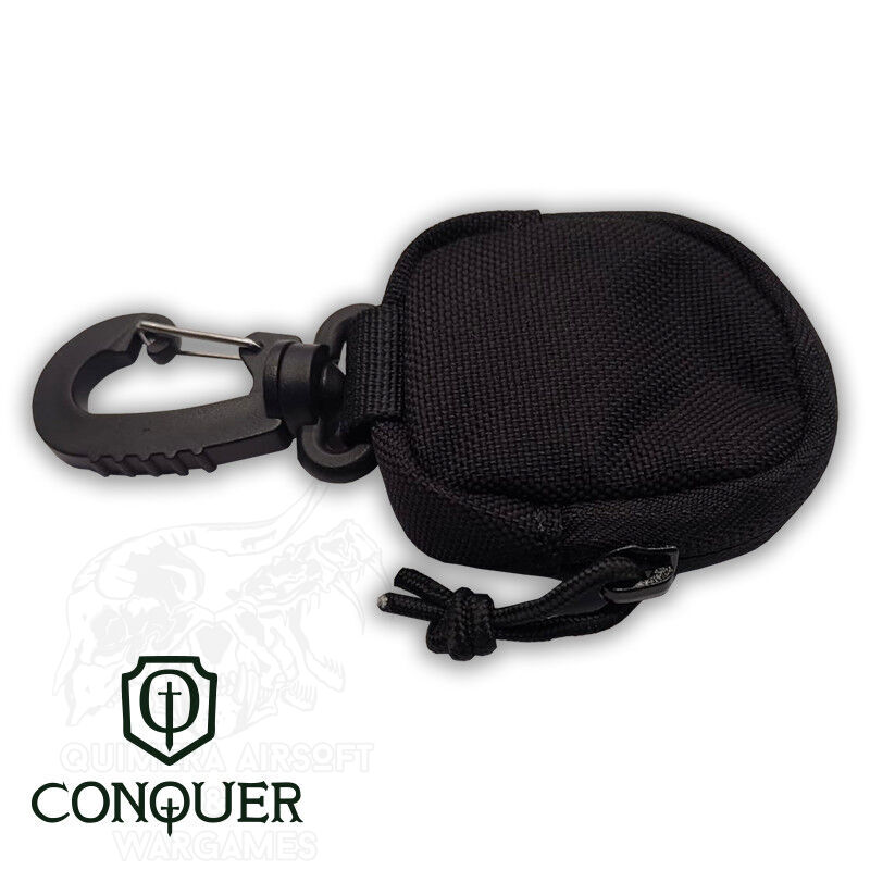 Mini pouch con limpia gafas Conquer