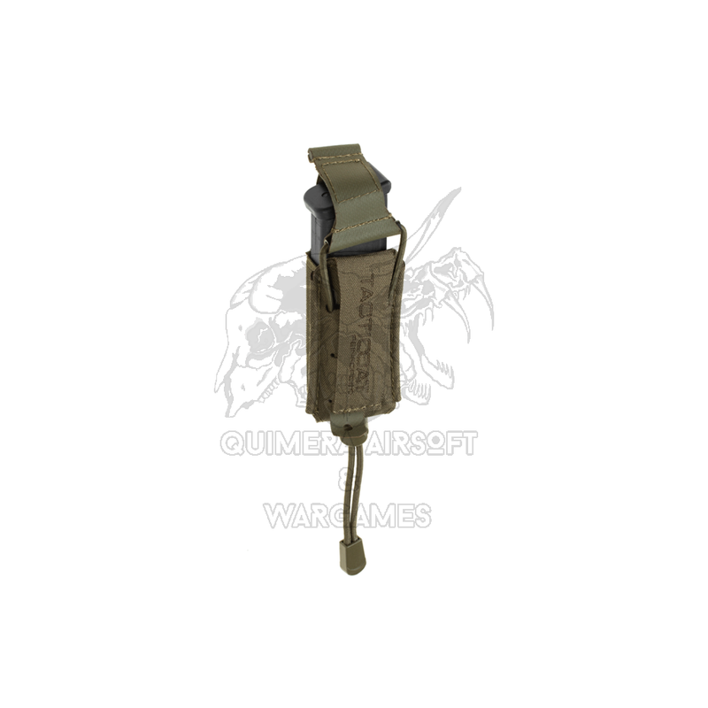 9mm Backward Flap Mag Pouch ClawGear - RAL7013 - Imagen 2