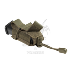 9mm Backward Flap Mag Pouch ClawGear - RAL7013 - Imagen 5