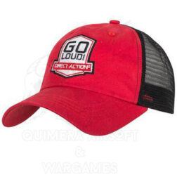 Gorra ventilada Direct Action - GO LOUD! Feed Cap - Rojo