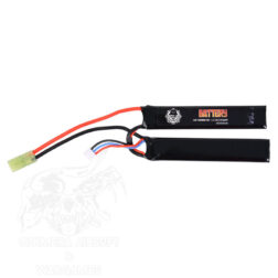 Bateria LIPO 7.4v 1100Mah 25C 2 Elementos Duel Code