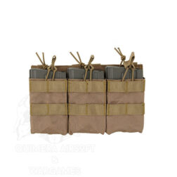 Pouch triple open top para cargador 7.62  8Fields