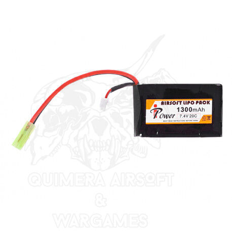Bateria Lipo Mini 11,1V 1300mAh 20c Tamiya IPower