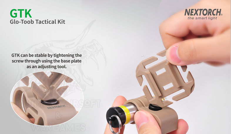 Alternative view of Kit GTK Nextorch Glo-Toob - Negro