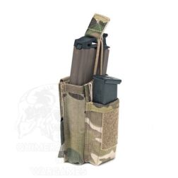 Single Open 5.56mm + 9mm Pouch Warrior - Multicam