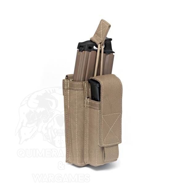 Single Open 5.56mm + 9mm Pouch Warrior - Coyote