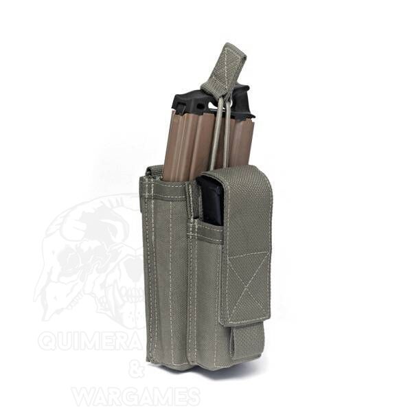 Single Open 5.56mm + 9mm Pouch Warrior - Ranger Green