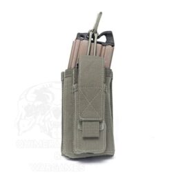 Alternative view of Single Open 5.56mm + 9mm Pouch Warrior - Ranger Green