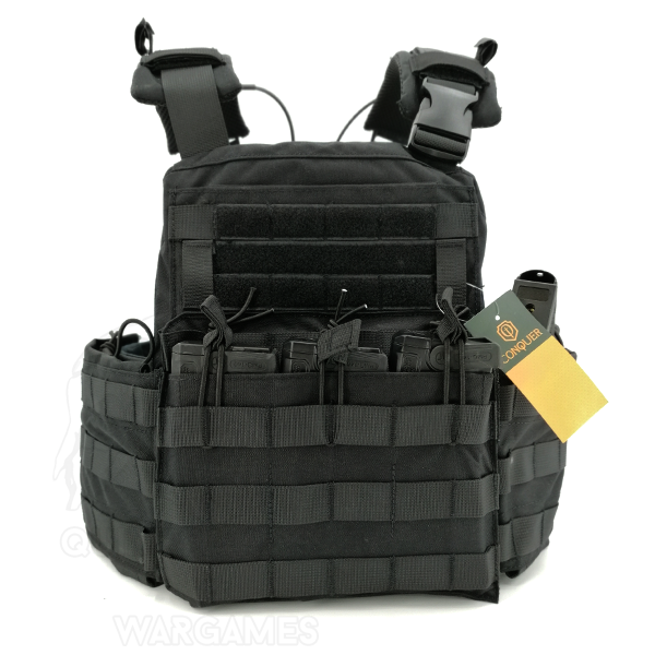 Chaleco APC / CPC Full set con Backpanel Conquer