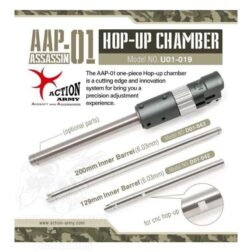 Cámara de Hop-Up en Aluminio CNC para AAP01 Assassin Action Army - Imagen 4