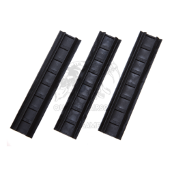 Alternative view of Set de Cubrerailes tactico Element - Negro